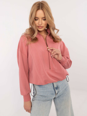 Mikina CLM BL 1272.68 tmavě růžová XL