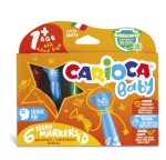 CARIOCA dětské fixy Baby Teddy 6 ks