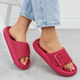 Dámské nazouváky / žabky RR274A583 Tmavě růžová - Big Star tmavě růžová 38