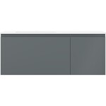 MEXEN/S - Orio koupelnová skříňka 120 cm s umyvadlem Otis levá, 1S, 1D, grafit mat/bílá mat 91A13-12047-3-BBFF66-W18L01