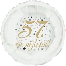 57. narozeniny balónek kruh Balonky.cz 57. narozeniny balónek kruh Balonky.cz
