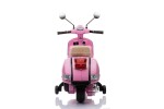 Mamido Dětský elektrický skútr Vespa PX150 12V růžový
