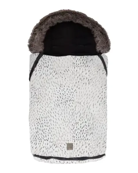 KikkaBoo Fusak zimní Trendy Memphis White (31108040159KB)