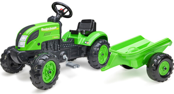 Traktor šlapací Country Farmer s valníkem