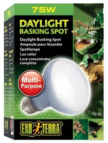 Exo Terra Daylight Basking Spot 75W / Výhřevná žárovka / Denní spektrum / Pro terária (107-PT2132)