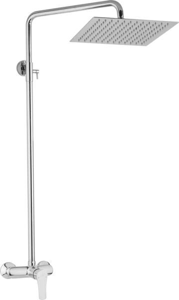 JB Sanitary Sprchová sestava s baterií DOKA s horním vývodem, 30x30cm SK 61 000 00 2