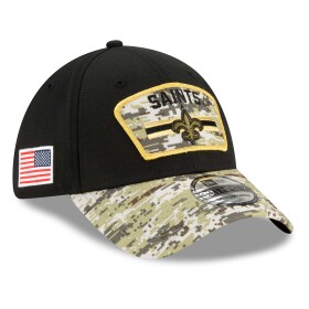 New Era Pánská kšiltovka New Orleans Saints NFL 2021 On-Field Salute to Service 39THIRTY Flex Fit Velikost: S/M