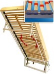 NábytekProNás Sklopná jednolůžková postel KOMPLET - typ (30 lamel š=36 mm)