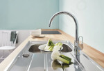 GROHE - BauFlow Dřezová baterie, chrom 31538001