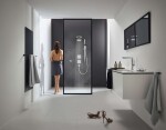 HANSGROHE - Pulsify S Hlavová sprcha 260 s připojením, 2 proudy, EcoSmart, chrom 24151000