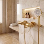 REA - Sprchová hlavice JS-020 GOLD REA-03903