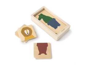 Dřevěné kombo puzzle Trixie - zvířátka