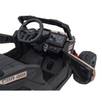 Mamido Elektrické autíčko Buggy Can-Am Maverick 24V 4x200W černé