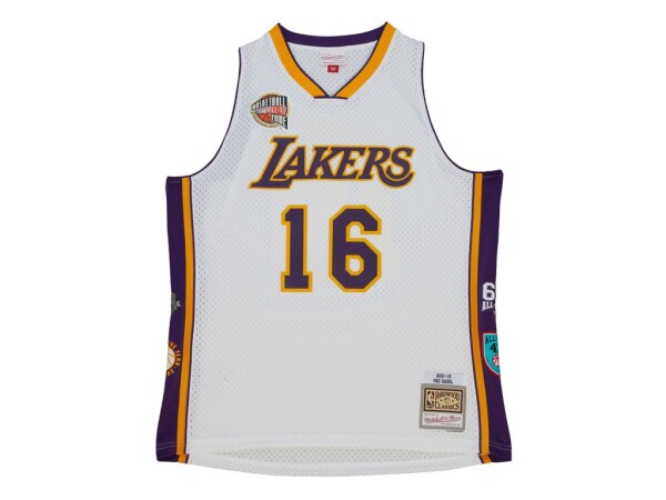 Mitchell & Ness Pánský dres Los Angeles Lakers NBA Pau Gasol #16 HOF 2001-19 Swingman Velikost: M