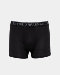 Pánské boxerky 2Pack 111912 4R720 černošedé Emporio Armani