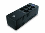 Conceptronic ZEUS05E / UPS / 650VA / 360 W / 6x Schuko / 2x Cat.5e RJ45 (ZEUS05E)