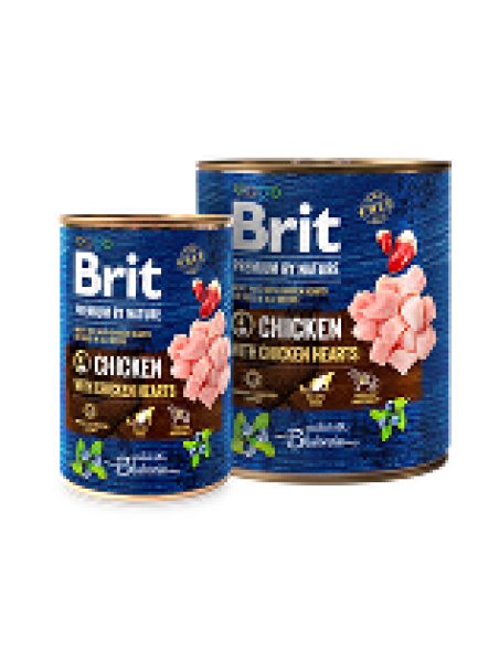 Brit Premium by Nature Chicken Hearts