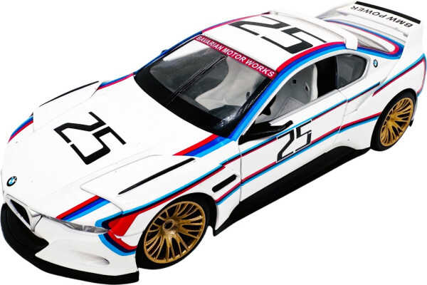 Kovový model - 1:24 BMW 3.0 CSL Hommage bílé - Sparkys