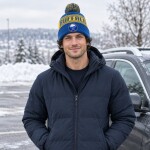 Fanatics Pánská zimní čepice Buffalo Sabres NHL A/CAP Beanie Cuff W/Pom