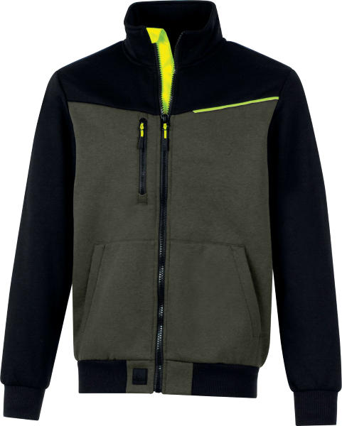 Pracovní mikina Delta Plus SWABI Barva: Khaki/ Černá, Velikost: 2XL (SWABIKAXX)