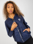 Dámská mikina RV BL 8229.69P tmavě modrá - FPrice L/XL