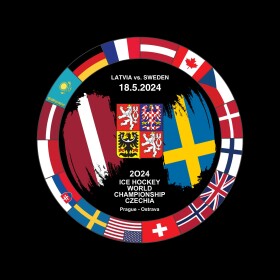 Puk Ice Hockey World Championship Czechia MS 2024 Dueling 18.5.2024 Latvia vs. Sweden