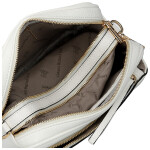 Stylová dámská koženková crossbody kabelka Aliana, bílá