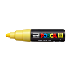 Popisovač Posca PC-7M, 4,5 5,5 mm, žlutá