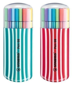 Fixa STABILO Pen 68 sada 20 ks Zebrui