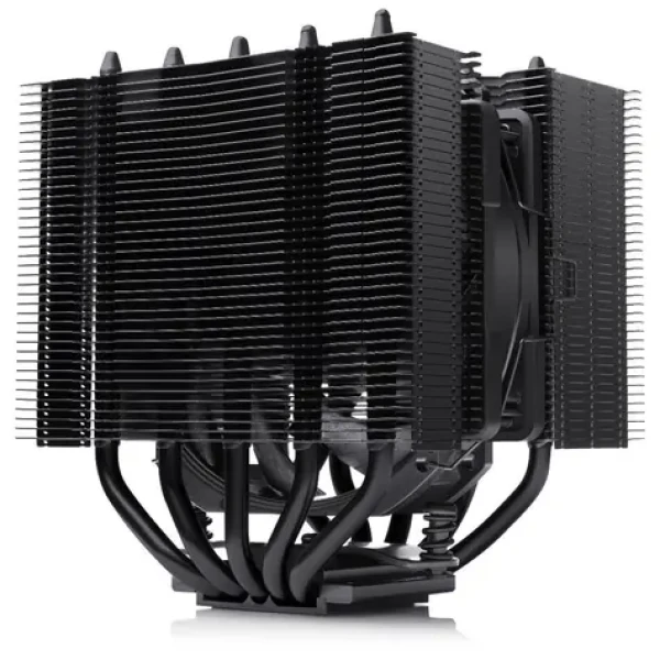 Noctua NH-D12L chromax.black D-Type Premium Cooler černá / 1x 120mm / SSO2 / 22.6 dB @ 2000 RPM / AMD + Intel (NH-D12L ch.bk)