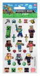 Minecraft samolepky třpytivé - Pyramid