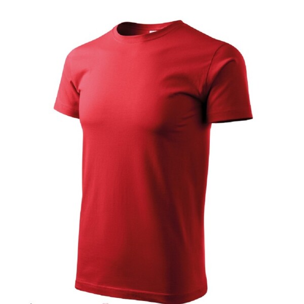 BAUINVEST Triko BA krátký rukáv 155g/m2-červené
