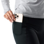 Dámské merino spodky SMARTWOOL Women's Active Fleece Wind Tight, Black velikost: XL