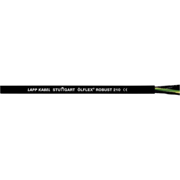 LAPP ÖLFLEX® ROBUST 210 řídicí kabel 4 G 1.50 mm² černá 21931-1 metrové zboží