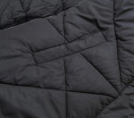 Černá oboustranná dámská zimní bunda (m-136) odstíny černé XL (42)