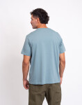 Tričko Patagonia M's Daily Pocket Tee Blue Sage
