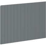 MEXEN - Rivel čelo pro koupelnovou skříňku reliéf 45 x 43,5, grafit mat 91A20-0450-470-1-66