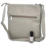 Praktická dámská koženková crossbody Alice, šedá