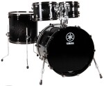 Yamaha Live Custom rock set Black shadow sunburst