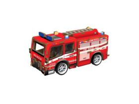 3D puzzle dřevěné - Hasičské auto 12 cm