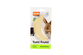 Karlie Tutti Frutti Banán 50g / Minerální kámen pro hlodavce (KF-84253)