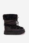 Dámské Sněhule S Kožešinou A Šněrováním Na Platformě Černé Marinna 41