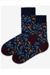 Vzorované pánské ponožky PERFECT MAN-CASUAL černá 42-44