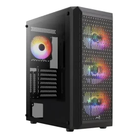 Aerocool Beam G v2 černá / ATX / 1x USB-A 3.0 / 2x USB-A 2.0 / 4x 120mm FRGB / bez zdroje / průhledná bočnice (ACCM-PV37043.11)