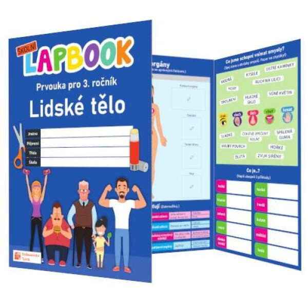 Školní lapbook: Lidské tělo