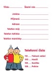 MFP MFP, 7501619, školní úkolníček, A6, Pat a Mat, 1 ks