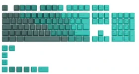 Glorious vyměnitelné klávesy GPBT DE Rain Forest / 115 ks / DE layout / Cherry MX(+) (GLO-KC-GPBT-RF-DE)