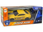 Mamido Sportovní auto na dálkové ovládání R/C 1:24 žluté