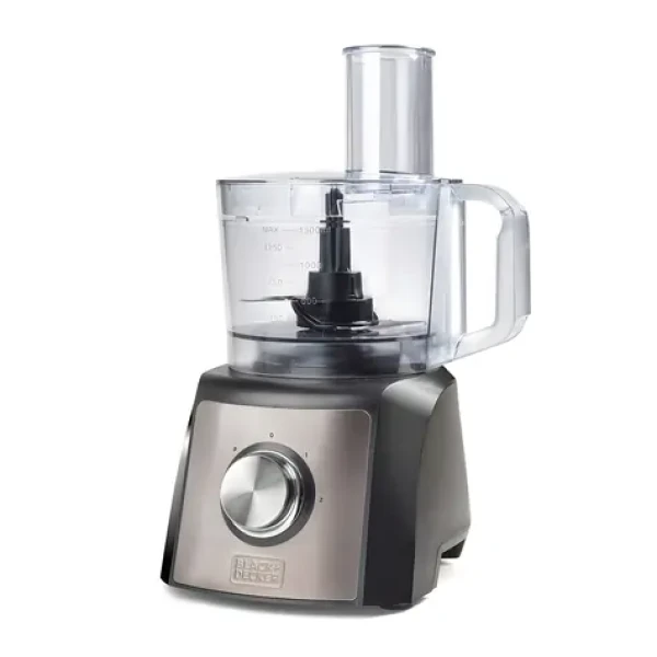BlackDecker BXFPA1200E / Kuchyňský robot / 1200W / 1,5 l / Lis na citrusy / Pulzní funkce (ES9250050B)