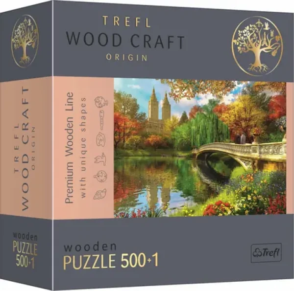 Trefl Wood Craft Origin - Puzzle - Central Park, Manhattam, New York